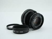 Leica ELMAR-M ライカ エルマー 50mm f2.8 レンズフード レンズフィルター付き 12550 13131 美品