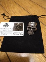 ガボラトリー　ホールディング　Raised G & Crown On Large Skull With Jaw War Ring　15号