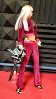 momoko DOLL TBLEAGUE 2021-S41 ラージバスト ペール 美少女 カスタム ギャング風 フルセット 衣装 ヒール 武器 ファイセン モモコドール