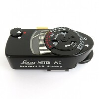 Leica METER MC Metrawatt A.G. Nurnberg ライカ メーターMC 露出計 ブラックペイント 0426-041