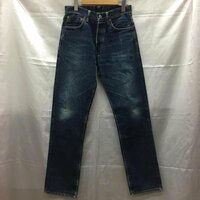 EVISU 28インチ エヴィス パンツ デニム、ジーンズ 28 × 35 ジーパン Pants Trousers Denim Pants Jeans 青 / ブルー / 10109688