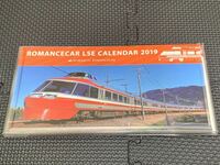 鉄道グッズ 卓上カレンダー2019年 小田急ロマンスカーLSE 7000形