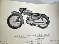 昭和34年/旧車/ライトクルーザーSLⅢ/小雑誌/昌和製作所/33ージ