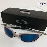 N651a [人気] OAKLEY オークリー サングラス グレー×ブルー Juliet Plasma | ファッション小物 G
