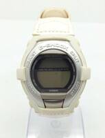 不動品【 CASIO G-SHOCK G-COOL 腕時計 1633 GT-000 】カシオ メンズ 腕時計 デジタル文字盤 ホワイト 保管品 MN