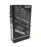 [美品][希少][美音][整備品] SONY ウォークマン WM-F101 電池ボックス付き (カセットテープ、ラジオ AM/FM)