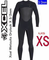 特価【サイズXS】XCEL エクセル 最上級モデル　Drylock X 3/2mm　 メンズフルスーツ バックジップ　セミドライ　■サイズ　US-XS
