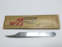 ☆超レア！　貴重！　VIGOR　１４　スイス製カーボンピンセット　未使用　デッドストック　時計修理　時計工具☆