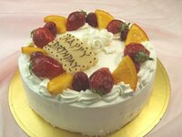 バラの生デコレーションケーキ5号　16cm　お誕生日、記念日に最適
