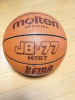 バスケットボール モルテン molten JB-77 MTB7 7号球　JABBofficial 天然皮革製 FIBA　