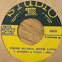 7'' Roland Alphonso From Russia With Love/Cleopatra Skatalites ska rocksteady studio one don drummond jackie mittoo tommy mccook