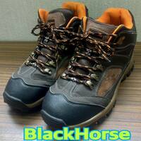 靴 ◆ Black Horse ◆ ウオーキングシューズ 26.5cm ◆ ブラック ホース ◆ メンズ シューズ