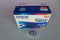 12 エプソン EPSON IB07CL4A [エプソン純正 インクカートリッジ マウス 4色パック] 未開封 箱痛み品