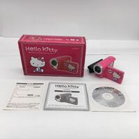 サンリオ エグゼモード DV520KT ピンク Hello Kitty ハローキティ ムービーカメラ 動作未確認 現状品 中古 説明書・箱付き
