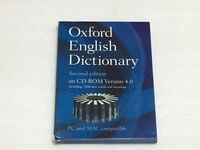 Oxford English Dictionary 2nd Edition V4.0 オックスフォード英語辞典 第2版 V4.0 CD-ROM 2枚組 (EPWING)