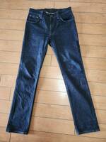 ヌーディー　ジーンズ　シンフィン　W31L32　濃紺　インディゴ　nudie jeans thin finn デニム　パンツ 