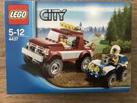 LEGO CITY レゴシティー オフロード4WDとポリスATV 4437 未開封品