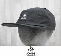 【新品】24 JONES HAKUBA 5PANEL CAP - STEALTH BLACK 正規品 キャップ 帽子 スノーボード