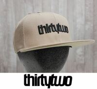 【新品】24 ThirtyTwo DOUBLE SNAPBACK HAT - BLACK 正規品 キャップ 帽子 スノーボード
