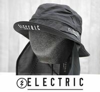 【新品】24 ELECTRIC BOONIE HAT - BLACK 撥水 正規品 ハット キャップ 帽子 アウトドア