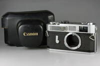 動作確認済み Canon 7 レンジファインダー フィルム 革ケース付き カメラ Leica Lマウント ライカ キャノン キヤノン #418