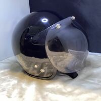 ヘルメット バイク オートバイ 用品 PSCマーク ブラック 防具 セキュリティセーフティ