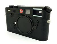 ■ Leica ■ ライカM7 0.72 ブラッククローム レンジファインダー 動作確認 ■ 中古良品