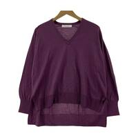 MAYSON GREY メイソングレイ ウール100% Vネック　セーター　 ニット size2/紫系 レディース