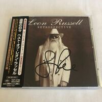 【サイン入り】レオン・ラッセル／ベスト・オブ〜追憶の日々　leon russell
