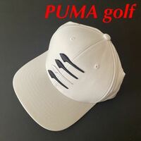 新品　送料無料:プーマ（PUMA ゴルフ ムービングデイ 110 スナップバック キャップ メンズ　ゴルフキャップ　ゴルフ帽　帽子　春夏　白 )