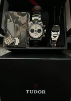 TUDOR 腕時計 ブラックベイ クロノ 79360N-0002 ホワイト SS メンズ 自動巻 中古 極美品