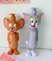 未使用 新品 送料無料Tom and Jerry トムとジェリー シャワージェルの瓶 空瓶 2点セット