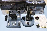 ★Thrustmaster TCA Officer Pack+Quadrant ADD-ON Airbus Edition 美品 送料無料