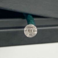 定価4.5万 FRED フレッド　フォース10 #16 ラージ用　ケーブル ブルーグリーン系