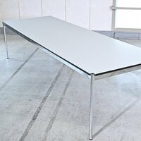 【引取限定】USM Haller「ハラーテーブル」デスク 3000 3m 書斎机 SOHO ダイニング PC 事務所 デザインナーズ ミーティング