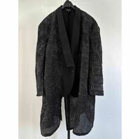 2021AW コムデギャルソン　ジャケット　コート　ケープ　黒 ウール ブラック Sサイズ
