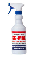 ガラスコーティング剤 SG-MAX 400ml ボトル スマホ iphone アイフォン ロードバイク 水回り 水まわり スノーボード 墓石 シンク