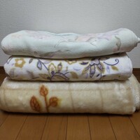 【送料無料 】中古 毛布3枚セット あて布 梱包 養生 保護材 引っ越し用