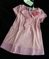 al-ice イタリア製 ベビー服 子供服 ピンクワンピース　夏物 1歳児/12ヶ月 新品未使用タグ付き ピンク 定価約1万円