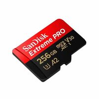 256GB　Sandisk black マイクロSD カード　