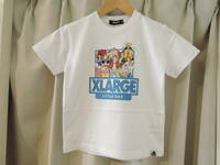 X-LARGE エクストララージ XLARGE Kids ONE PIECE Tシャツ ホワイト 120 ワンピース コラボ キッズ 最新人気商品