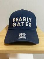 PEARLY GATES パーリーゲイツ CAP キャップ 89GOLF NAVY ネイビー 正規品