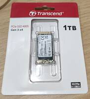 【使用少】トランセンド 1TB PCIe SSD M.2(2242) NVMe PCIe Gen3×4 M Key TS1TMTE400S