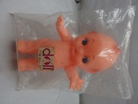 キューピーソフビ人形 薄ピンク
