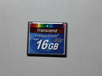CFカード 16GB Transced 400x UDMA 　ケース付き　コンパクトフラッシュ 中古美品