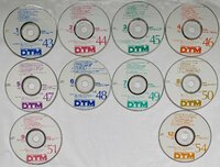 【送料無料】DTMマガジン 付録CD-ROM 1998年1月号から1998年12月号まで 全10枚 10月号と11月号は欠品