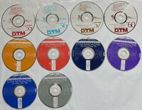 【送料無料】DTMマガジン 付録CD-ROM 1999年1月号から1999年12月号まで 全10枚　4月号・5月号・12月号は欠品