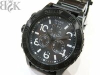 ニクソン NIXON 42-20 美品 ユニセックス クォーツ クロノグラフ 200M防水 動作品 腕時計 ◆