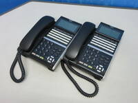 ☆NEC ビジネスホン Aspire UX 24ボタン電話機 DTZ-24D-2D(BK)TEL 2台セット☆ T0000768