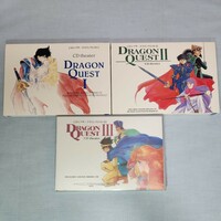 え1) ドラゴンクエスト 1 2 3 CDシアター ドラマCD DRAGON QUEST Ⅰ Ⅱ Ⅲ ポスター付き ドラクエ すぎやまこういち とまとあき
